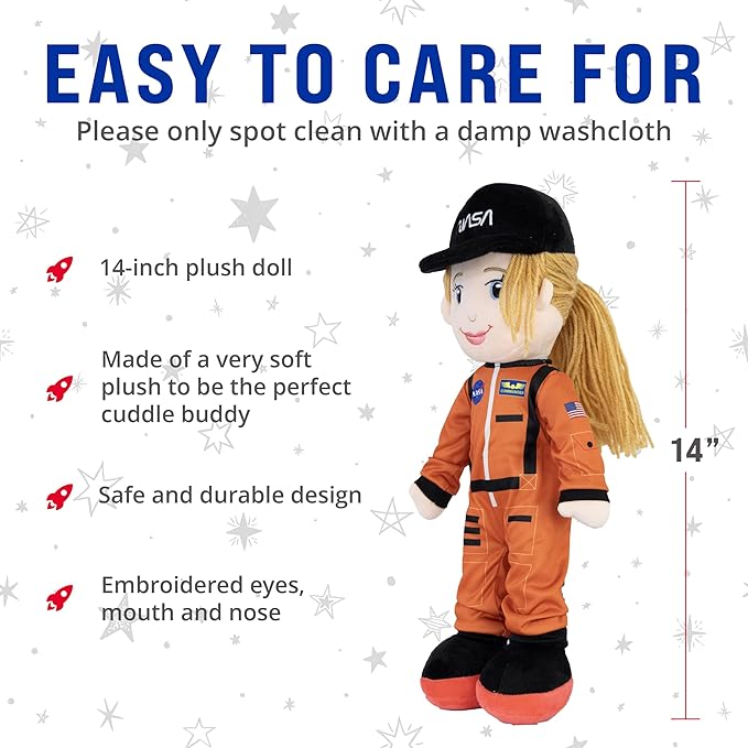 Playtime by Eimmie - 14” Eimmie NASA Doll 2 Year