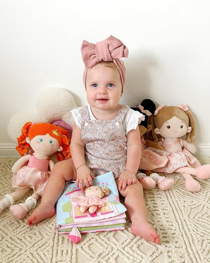 Soft Baby Doll Toys (16''), My First Baby Rag Doll for 1 Year-Old Girl Birthday Gift