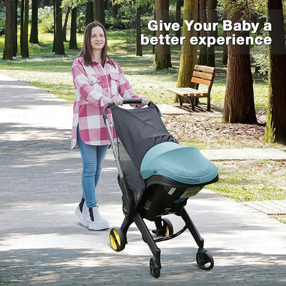 Stroller Sun Shade, Functional Sun Protection Extension Compatible with Doona car seat Stroller, 360 Sun Shade Baby Car seat UV Protection Sun Cover for Baby Pushchairs Strollers Accessories