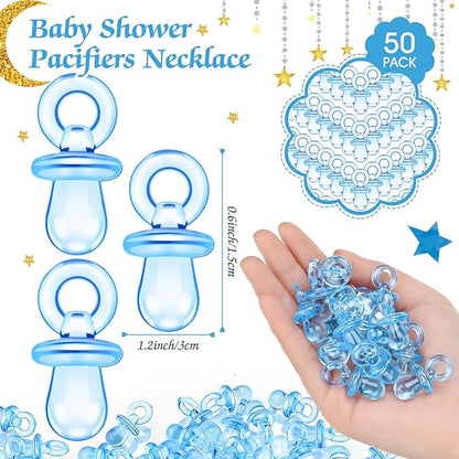 Thyle 51 Pcs Pacifier Hunt Baby Shower Games Include Baby 50 Acrylic