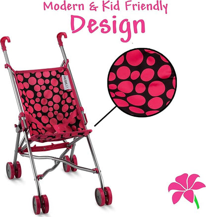 Baby Doll Stroller for Toddlers 3 years and up, Foldable