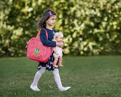 HappyVk- Baby Doll Diaper Bag with Doll Changing Pad- Handbag