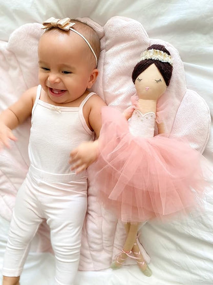 MON AMI Juliet The Prima Ballerina Stuffed Doll - 22”, Plush Ballerina Doll for Girls