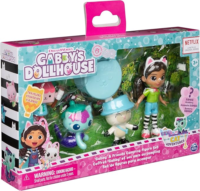 Gabby's Dollhouse, Campfire Gift Pack with Gabby Girl 3+