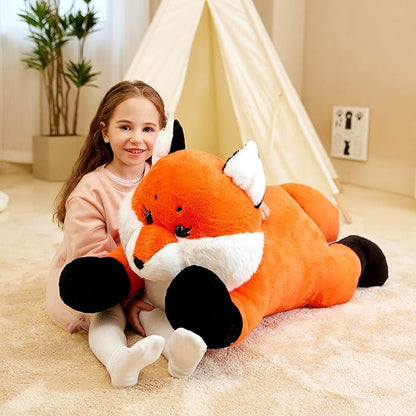 IKASA Giant Fox Stuffed Animal Plush Toy, 30" Large Fox