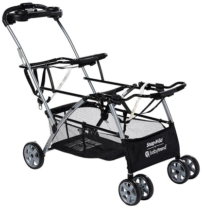 Baby Trend Universal Double Snap-N-Go Stroller Frame & EZ-Lift™ 35 Plus Infant Car Seat Base,Black