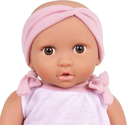 LullaBaby 14-inch Realistic Baby Doll Diaper & Care Accessories Bundle 2 Years