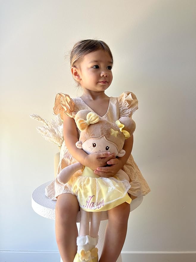 Soft Baby Doll Toys (16''), My First Baby Rag Doll for 1 Year-Old Girl Birthday Gift