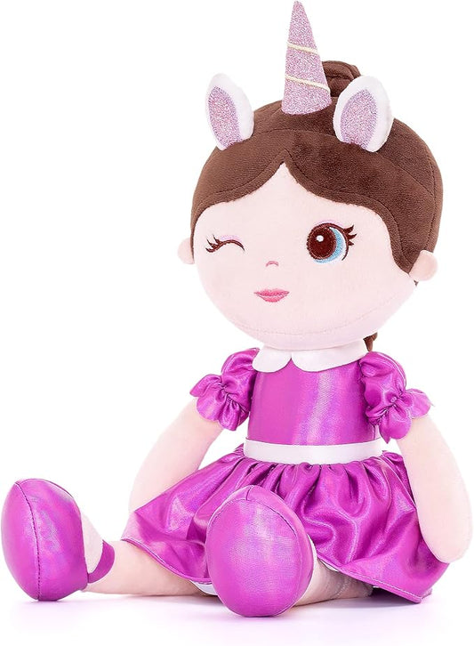 Lazada Plush Baby Doll Soft Girl Toys Unicorn Girls 16"