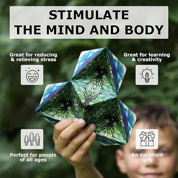 Shashibo Gift Box of 4- The Shape Shifting Box (36 3D Magnetic