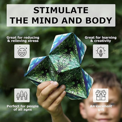 Shashibo Gift Box of 4- The Shape Shifting Box (36 3D Magnetic