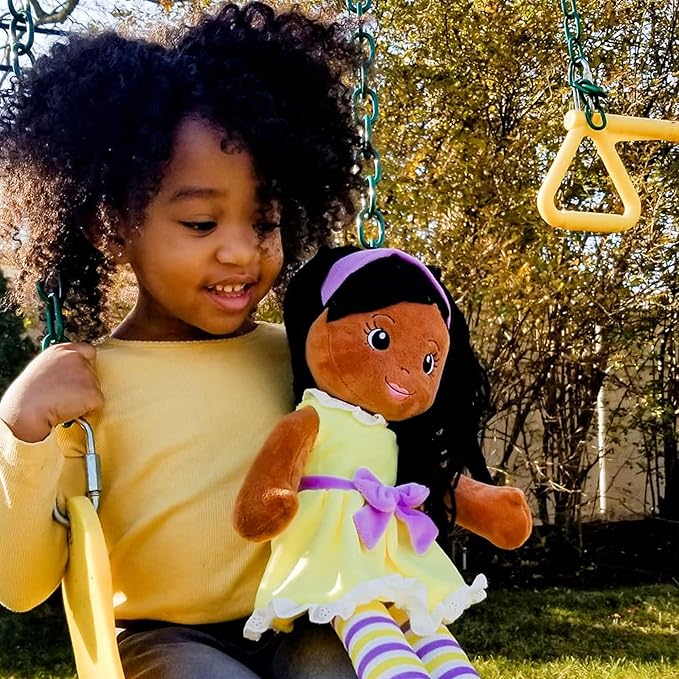 Plushible Plush Baby Doll - 18 Inch Rag Dolls for Girls, Infants