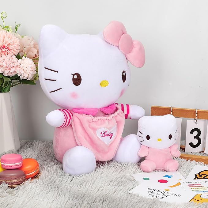 Cartoon Kitty Plush Toys - Cute Plush Doll Toys Decor(10")