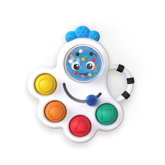Baby Einstein Octopus 3-in-1 Bubble Pop Dimple Fidget Toy and 6 Months+