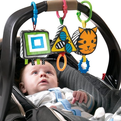 Manhattan Toy Wimmer-Ferguson Clip and Discover Shapes Travel Activity Set