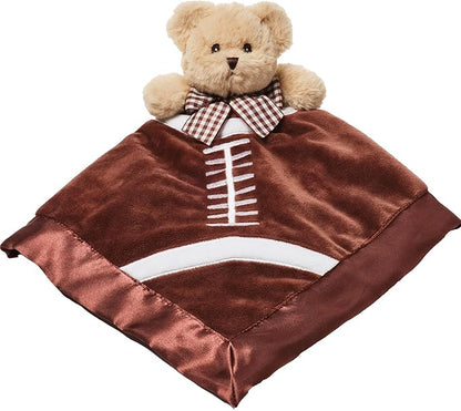 Bearington Baby Touchdown Snuggler, 15 Inch Football Plush Stuffed Animal