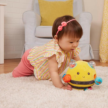 B. Sensory Plush Bumble Bee Baby ,Sensory Baby Toy – Bumpy Plush Bee with Fun Features 0 Months