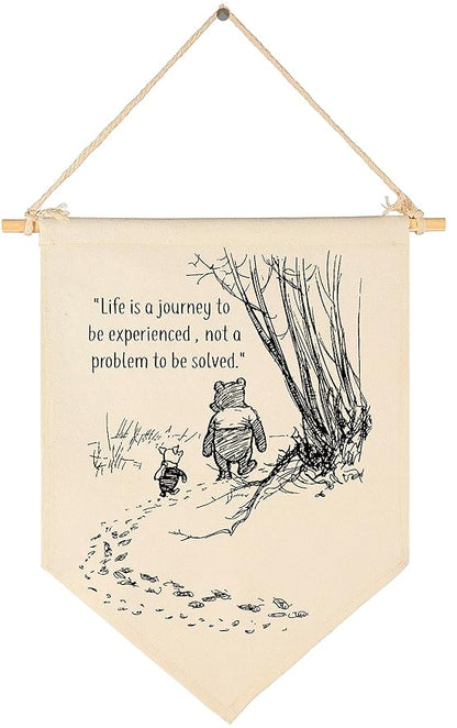 Winie Nursery Flag the Pooh,Nursery Wall Decor