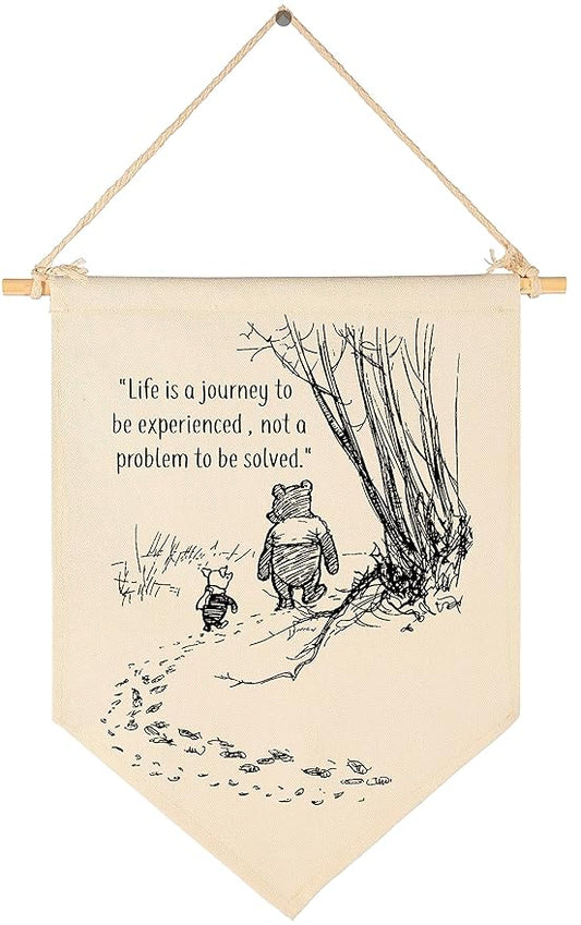 Winie Nursery Flag the Pooh,Nursery Wall Decor