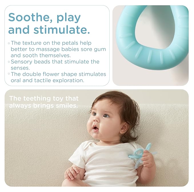 Teethers for Babies 3-12 Months, Baby Teething Relief 3-12 Months