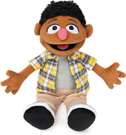 GUND Sesame Street Official Tamir Plush, Premium Plush Doll for Ages 1 & Up 13”