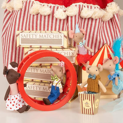 LEVLOVS Ballerina Mouse Ballerina Doll in a Matchbox Toy Baby