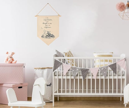 Winie Nursery Flag the Pooh,Nursery Wall Decor