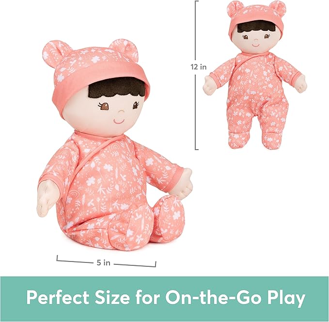 GUND Baby Sustainable Baby Doll, Plush Doll Made from Recycled Materials 12”