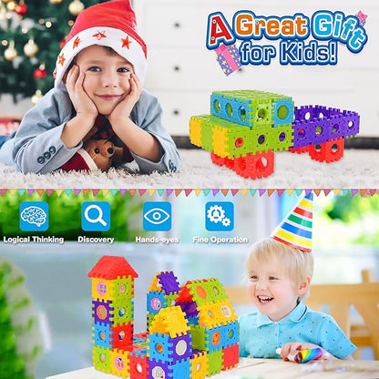 Building Blocks for Toddlers & Kids 180 Pcs Toy Building