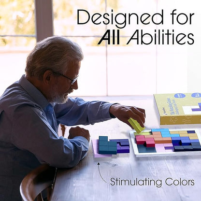 Keeping Busy Tile Matching Adult Memory Games for Dementia Activities for Seniors | Dementia Products Matching Games for Adults | Senior Citizen Gifts Dementia Toys for Elderly Board Games for Seniors