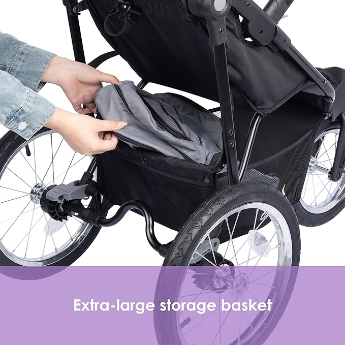 Baby Trend Journey Jogger Travel System, Stellar Black