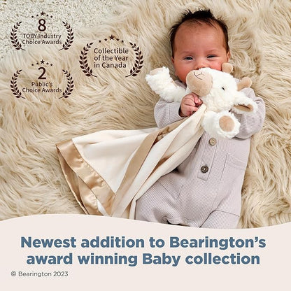 Bearington Lil' Lofty 18 Inch Giraffe Loveys for Babies - Security Blanket for Babies