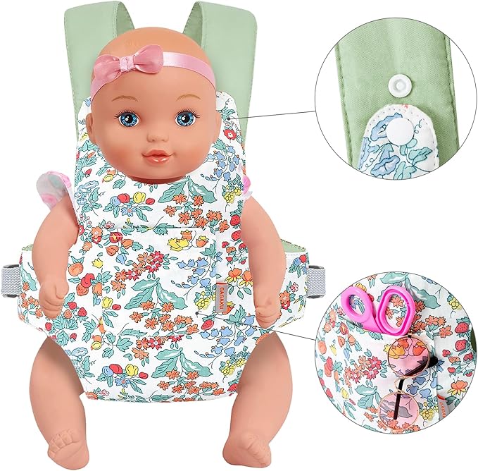 GAGAKU Baby Doll Carrier Doll Accessory Carrier for Stuffed Animal