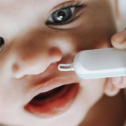 Frida Baby 3-in-1 Nose, Nail + Ear Picker: Baby Ear Cleaner + Baby Nose Cleaner and Nail Tool for Babies + Toddlers, Safely Clean Baby's Boogers, Ear Wax & More, 2 Count