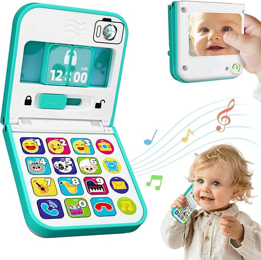 iPlay, iLearn Baby Phone Toy 6-12 Month 12-18M, 1 2 3