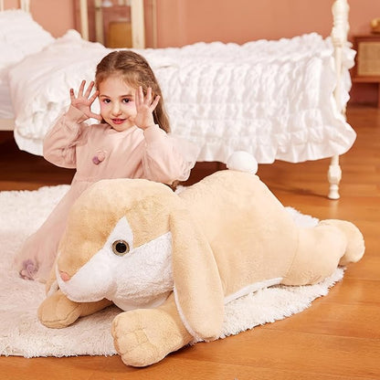 IKASA Giant Rabbit Stuffed Animal Plush Toy, 30" Large Bunny
