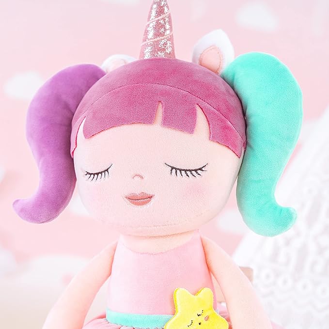 Lazada Unicorn Rag Girl Dolls Baby Gifts Soft Plush Doll 16"