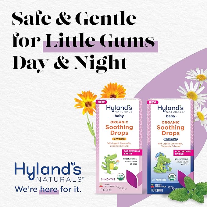 Hyland's Baby - Organic Daytime Soothing Drops, 1 oz
