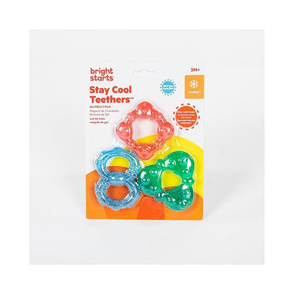 Bright Starts Gel-Filled 3 Pack - BPA Free 3 months