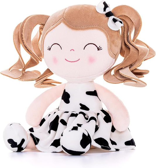 Gloveleya Baby Dolls Soft Snuggly First Baby Girl Gifts Plush 12inches Animal