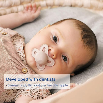 MAM Original Start Newborn Baby Pacifier, Best Pacifier for Breastfed Babies 0-3 Months 2 Count 1)