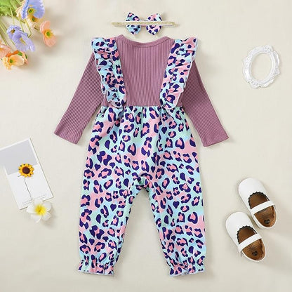 Newborn Baby Girls One Piece Romper Jumpsuit Cute Floral Print
