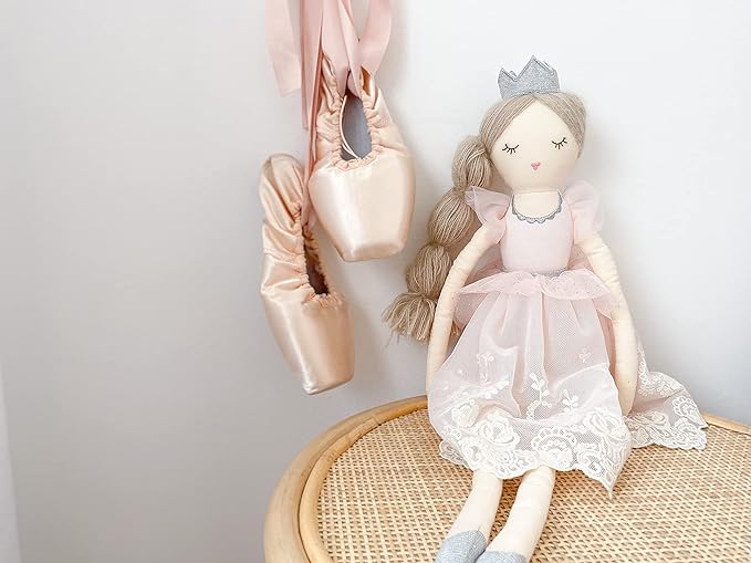 MON AMI Princess Doll Olivia – 22”, Soft & Elegant Stuffed Plush Princess Doll