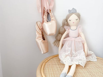MON AMI Princess Doll Olivia – 22”, Soft & Elegant Stuffed Plush Princess Doll