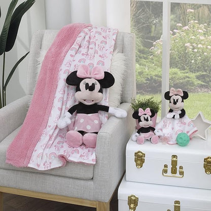 Disney Minnie Mouse White, Pink and Black with Polka Dot
