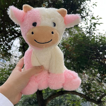 9 inches Cow Stuffed Animal Soft Plush Cute Cow Doll