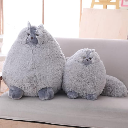 Winsterch Kids Cat Stuffed Animals Plush Cat Toy Birthday Gifts for Boys,Plush Cat Stuffed Animals Baby Doll 10 Inches)