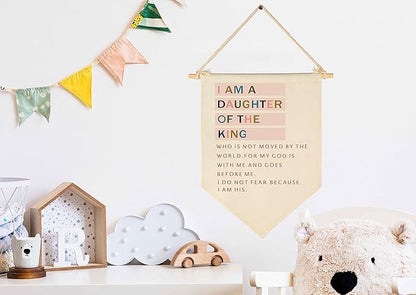 I Am A Daughter Of the King-Inspirational Flag Sign Gifts