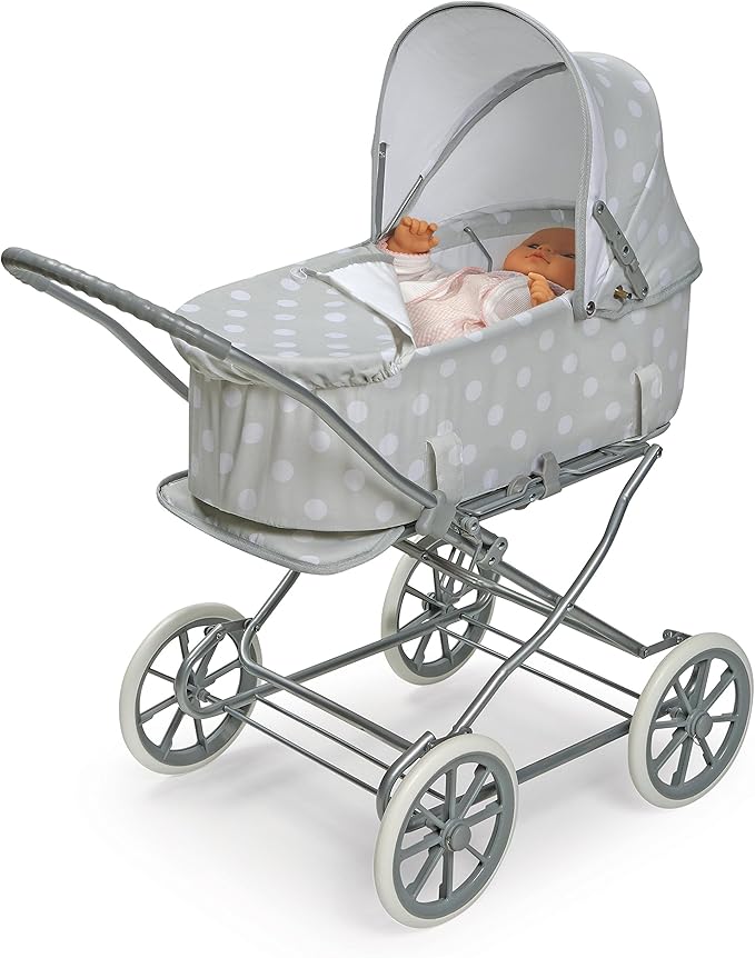 Badger Basket Toy Doll Just Like Mommy 3-in-1 Doll Pram 22 inch