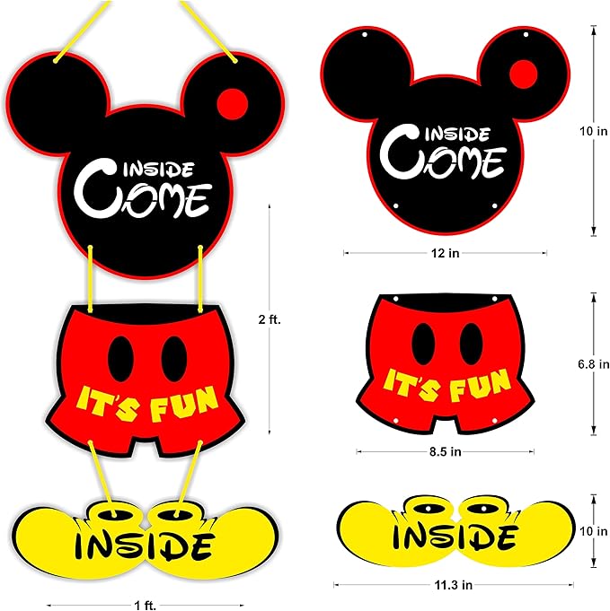 Seyal┬« Micky Mouse Mid Door Hanger